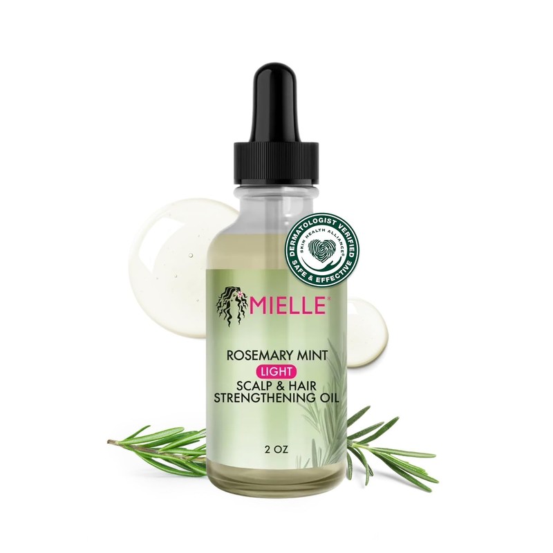 Mielle Aceite Fortalecedor Suave para Cuero Cabelludo y Cabello, Romero