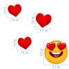 StikArt Removable Emoji Stickers (#1)