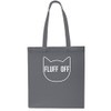 Fluff Off Cat Face Tote Shopping Gym Beach Bag 42cm