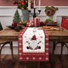 ROLOSI Merry Christmas Table Runner Seasonal Winter Holiday Kitchen Dining