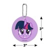 My Little Pony Twilight Sparkle Face Round Luggage ID Tag