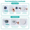 Wuno Shop 3 Pcs Smoke Detecte Cover Plate, 5 Inch