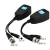 Passive Video Balun 4 Pairs RJ45 Transceiver Transmitter HD-CVI/TVI/AHD/CVBS with