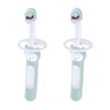 MAM Baby's Brush Set of 2 Short Handle Toothbrushes with