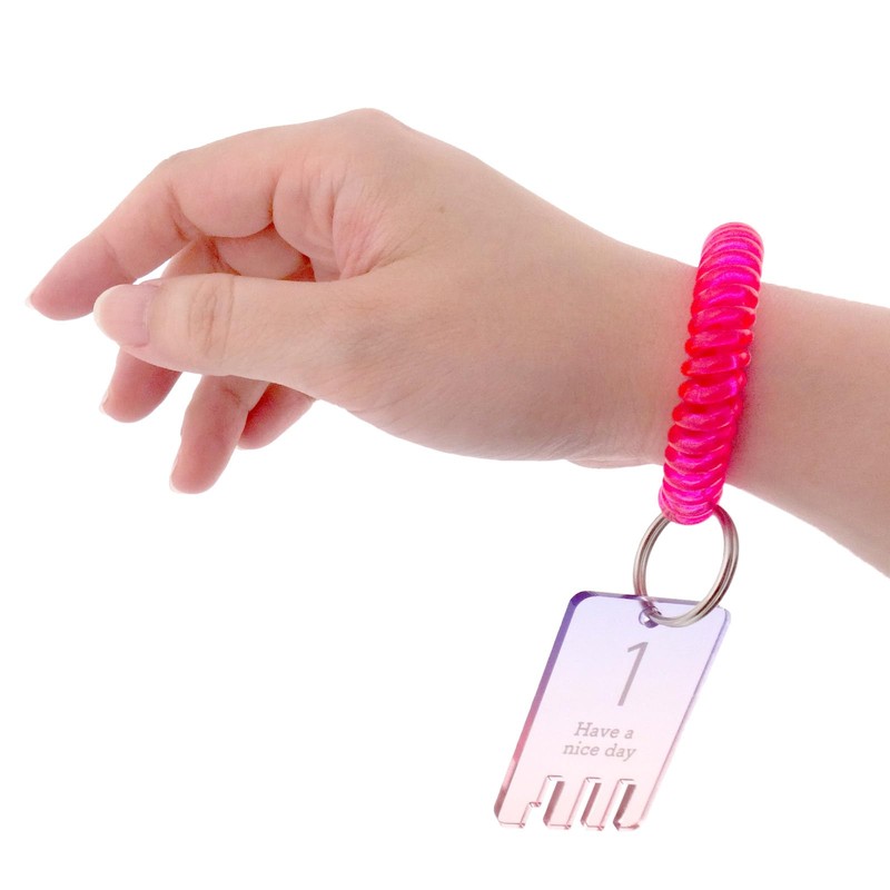 Daio Seisakusho Coil Bracelet, Set of 3, Wrist, Coil, Elasticity,