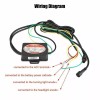 KSPEED Fits 2013-2018 Subaru Forester Fog lights Turn Signal Daytime