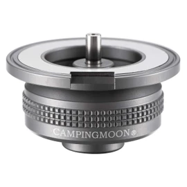 CAMPINGMOON Camping Gas Stove Adapter, Input: EN417 Lindal Valve Canister, Output: Butane Gas Stove Z13M