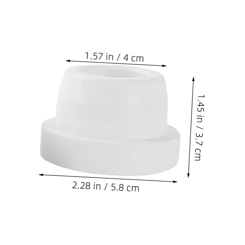 Totority 4pcs Rubber Ladder Bumpers Durable Inside Plug Caps for