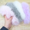 Kamio Japan Sanrio Chromi Key Ring Fur Key Chain/Purple