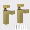 Glass Shelf Brackets , Adjustable 2PCS WoodFloating Shelf Brackets, Mounting