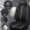 CAR PASS 3D Air Mesh Seat Covers for Car, Leather