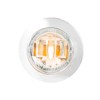 GG Grand General 74681 3/4 Inch Round Mini Amber/Clear 1
