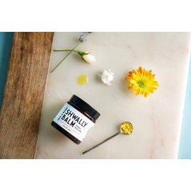 Shwally Tallow & Calendula Face & Body Balm - Paleo & Primal Tallow Moisturizer - 100% Grass Fed Tallow, Avocado & Olive Oils With Calendula Flowers - Rich in Vitamin A, K, D & E - All-Purpose Tallow Skin Care - 4 Oz (Organic Geranium Rose + Lavender, 4)