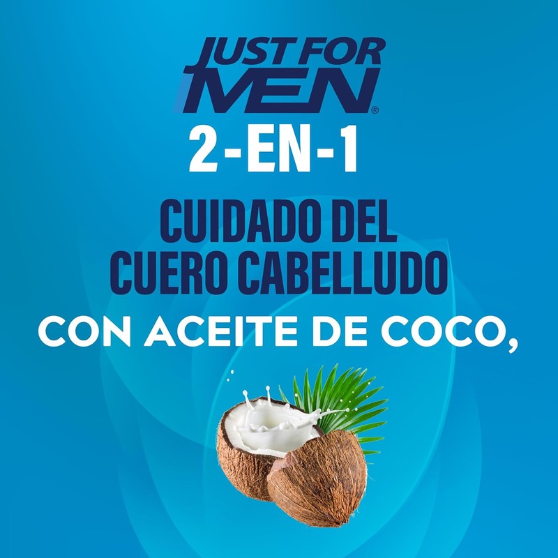 Just For Men Shampoo y Acondicionador 2 en 1 Cuidado