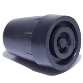 Makita TG-16BK Cane Tip Replacement Rubber, 0.6 inches (16 mm), Black, 1 Piece