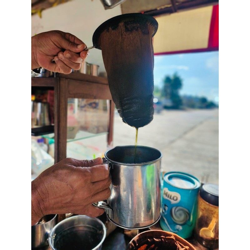 The Thika Thai Tea Filter (Large 5.3 Inc.) Reusable coffee/Tea