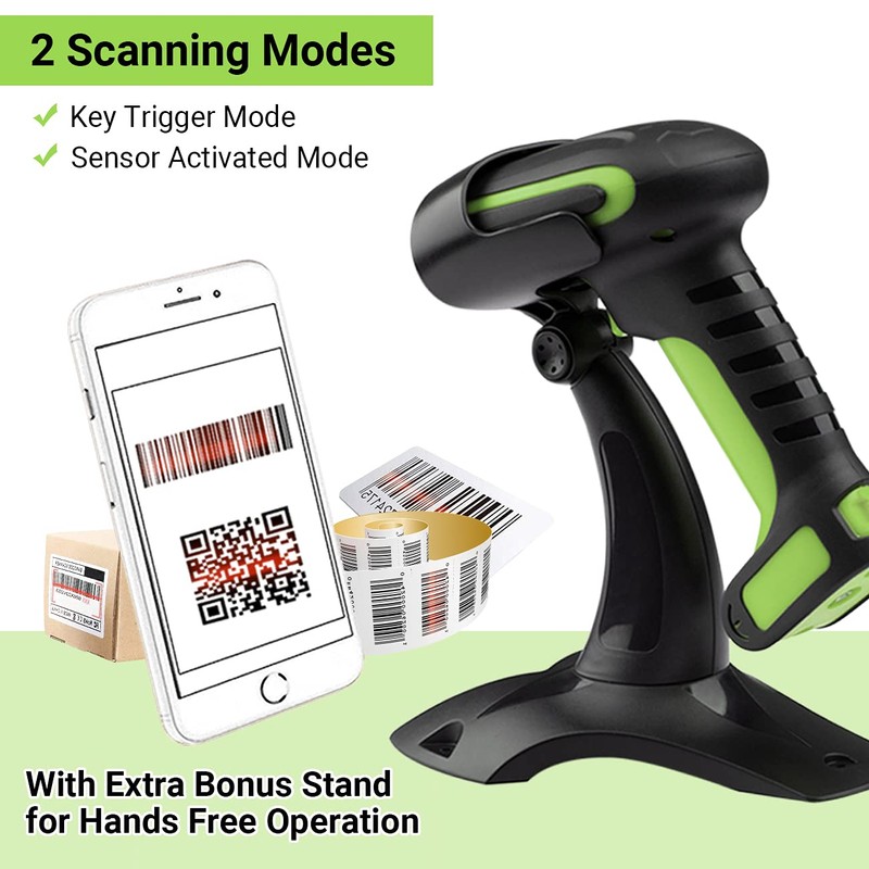 Tera Pro (Extreme Performance) Industrial Wireless Barcode Scanner 2D QR