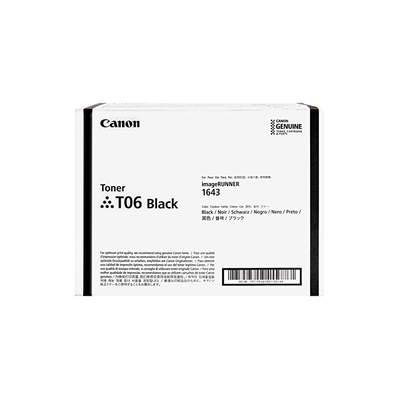 Canon, CNMT06, T06 Toner, 1 Each