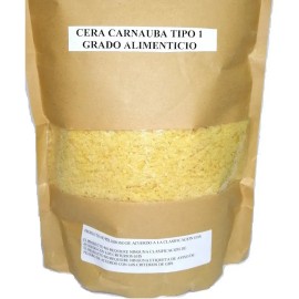 Cera De Carnauba T1 Medio Kilo Grado Alimenticio Cosmeticos