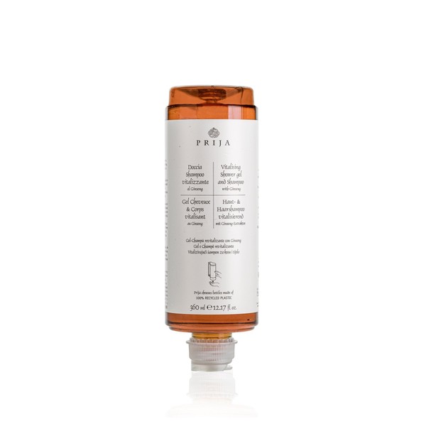 Prija Vitalising Shower Gel And Shampoo Cartridge For Dispenser (12.17