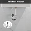 Heixutas Thickened Brass P Trap Set: 1-1/4 P Trap with