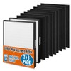 Hunter Air Purifier Replacement Filter Bundle (2 True HEPA +