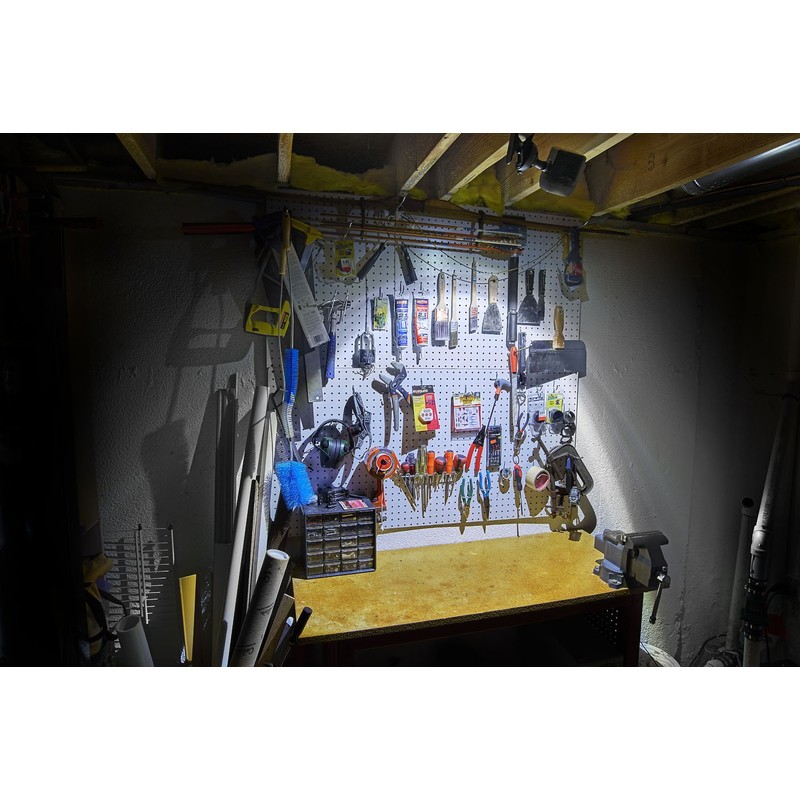 Acclaim Motion Activated LED Battery Spotlight with Clamp, Bronze