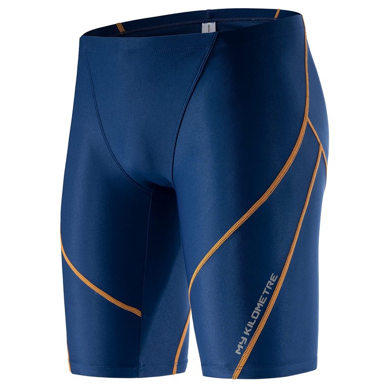 MY KILOMETRE Jammer - Traje de baño para Hombre, Azul