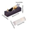 Pack of 2 Mini Wood Planer Hand Planer, Woodworking Wood