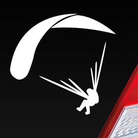 Hellweg Druckerei Skydive Car Sticker for Rear Window