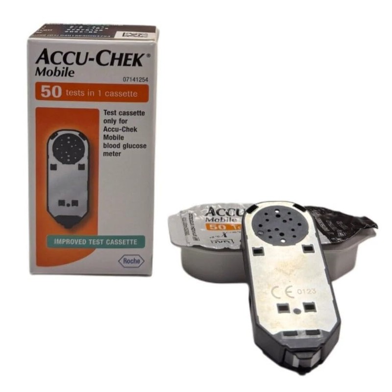 Accu- Check Mobile Test Cassette (2 Packs of 50)
