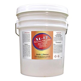 XL-12 High Power Acid Cleaner formulated to remove rust stains oxidation from concrete, fiberglass, stone, tile as well as brass.-5 gallon pail