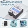 Weasch Single Phase Solid State Relay, SSR-25AA, AC to AC,