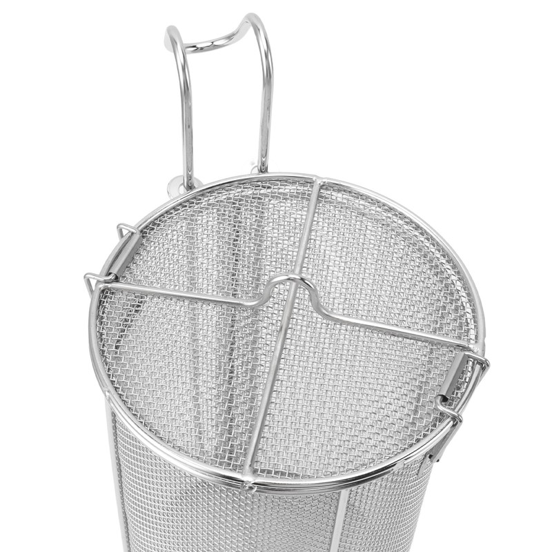 Stainless Steel Spice Seasoning Strainer Collapsible Telescopic Handle Soup Seasonings