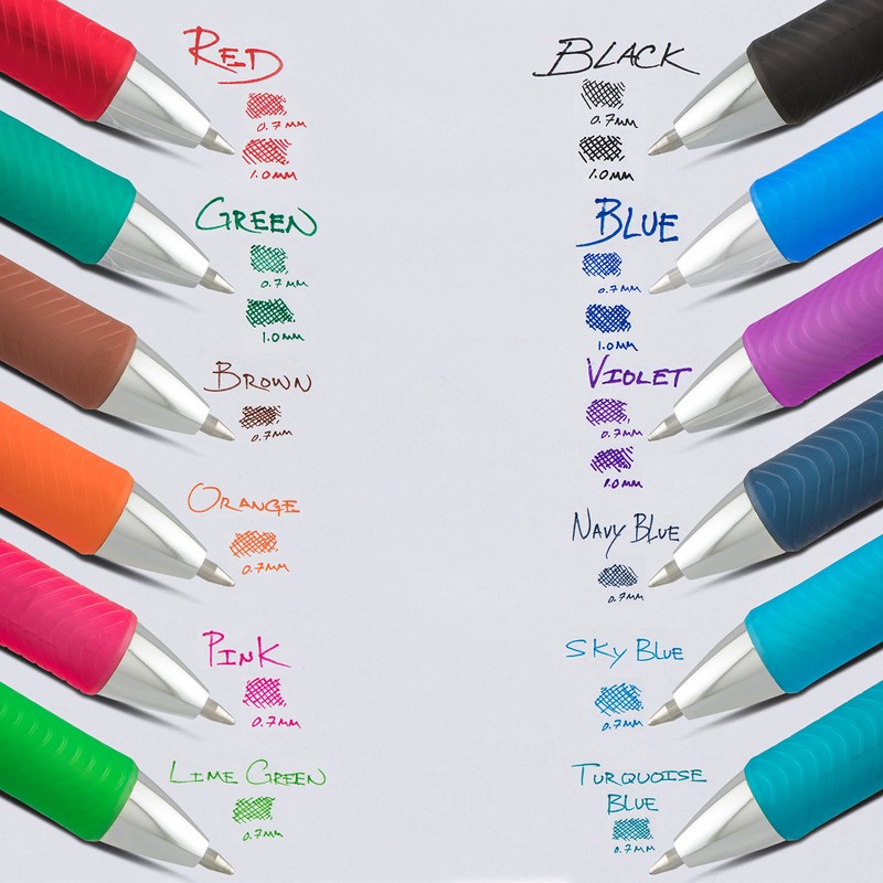 Pentel BL77-S3X EnerGel Retractable Gel Rollerball Pen