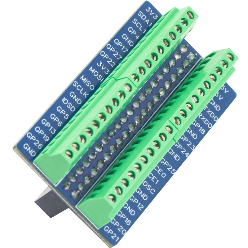 for RPi Pi IO GPIO Terminal Blocks Breakout Board 40Pin