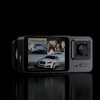 Dash Camera Triple Lens Rotatable HD1080P Night Vision 2in ISP