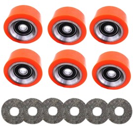 70298701 70298701P 70052601P Dryer Support Roller Bearing 6PCS 70298701 70568201 For Speedqueen Alliance Huebsch IPSO