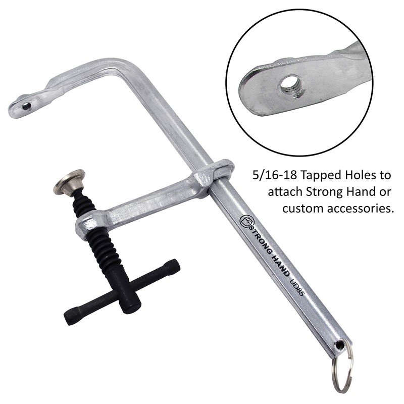 Strong Hand Tools UD65 Light Duty Utility Clamp, 6.5" Capacity,