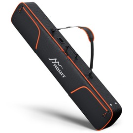 HOUIT Padded Snowboard Bag, Waterproof Snowboard Travel Bags for Air Travel Flying - 1680D Reinforced, Length in 175cm, with Mesh Pocket, Ski Pole Pocket