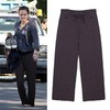 Basic Yoga Baggy Summer Elastic Waist Training Pants Leggings Black