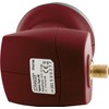 Schwaiger extremely heat resistant SUN Protect Single LNB Brick Red