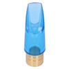 Saxophone Mouthpiece Bb Alto ABS Blue Transparent Musica Instrument Accessories