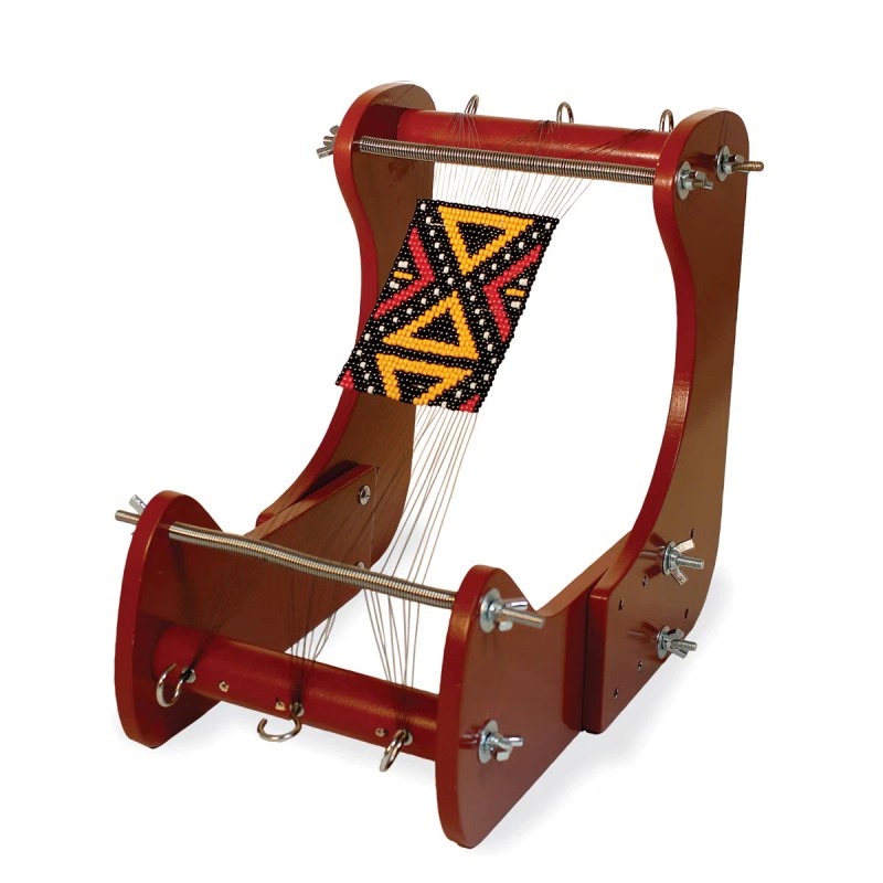 Beadsmith Beading Loom BEADSMITH Wood Kit +Instructions adjustable 5.5" x