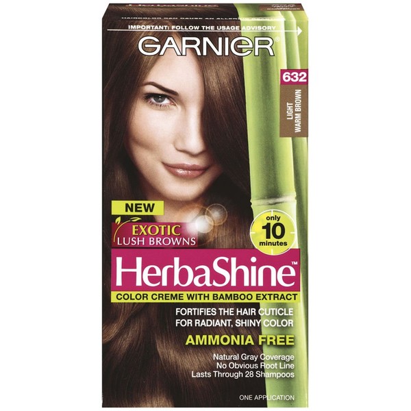 Garnier Herbashine Haircolor, 632 Light Warm Brown