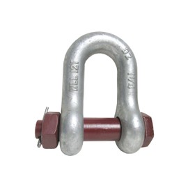 1 1/4" Safety Bolt Chain Shackle Lifting Clevis D Ring 12 Ton Crane Wrecker | MAX Capacity 72 Ton | Overhead Rigging (Pro Industrial Quality)