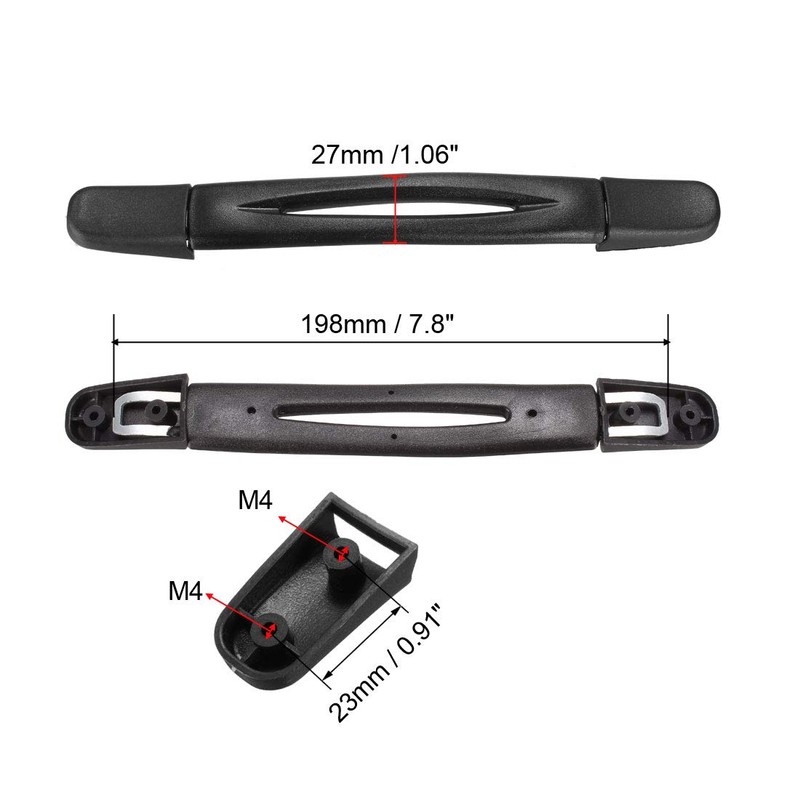sourcing map Luggage Handle, 198mm Long Strap Grip Replacement for