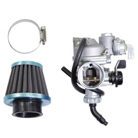 Motorcycle Carburetor Compatible with Honda ATV 3-Wheeler ATC 110 1979-1985 80 81 82 83 84 New Carb with Air Filter