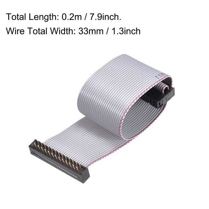 sourcing map IDC Wire Ribbon Cable FC/FD Male A Type