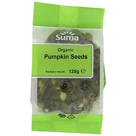 Suma Organic Pumpkin Seeds 125 g (Pack of 6)